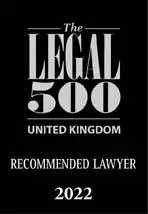 Legal 500 recommended lawyer